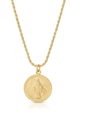 Joy Dravecky Gold Filled Miraculous Mary