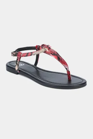 Katie T-Strap Sandals