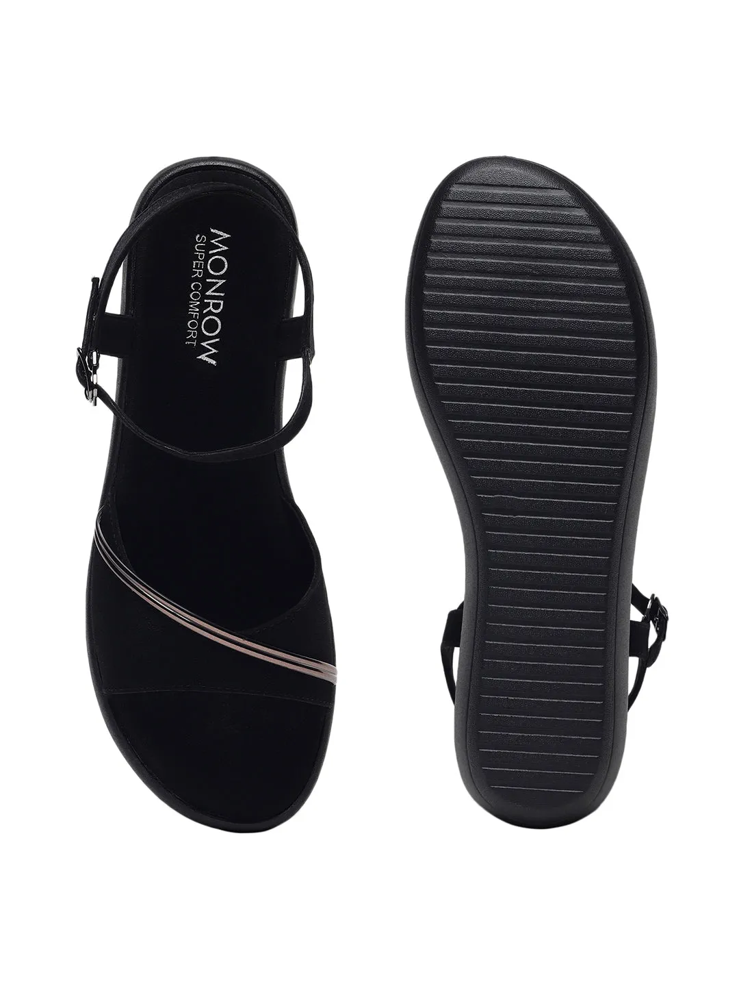 Kaylee Black Flatform Heels