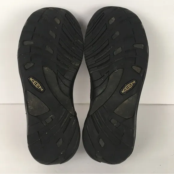 Keen Men’s Austin Waterproof Leather Lace Up Sneakers in Black