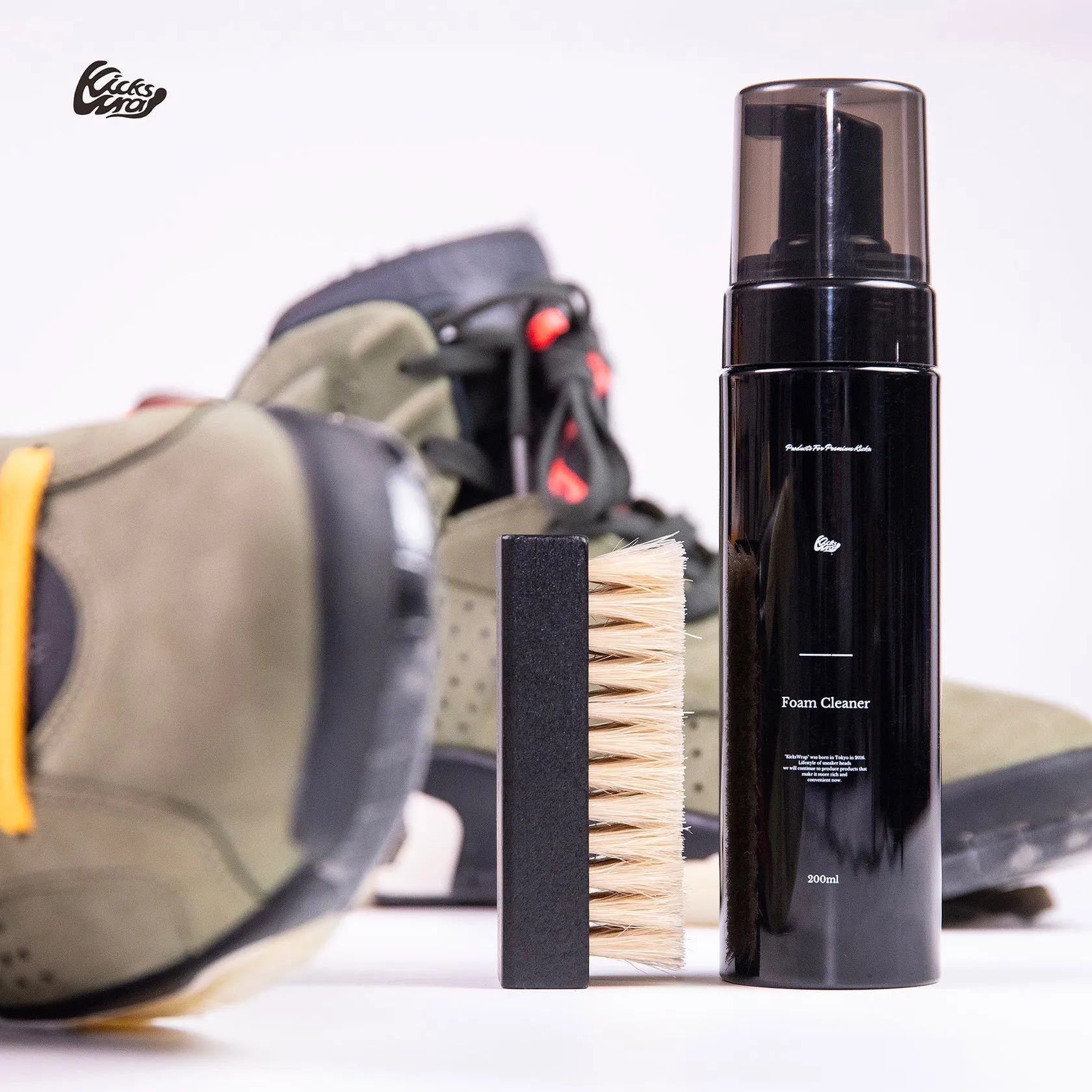 KicksWrap Foam Shoe Care Kit
