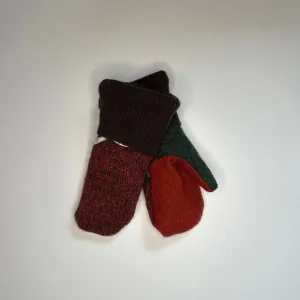 Kids Mittens S/M - Orange & Green - 290