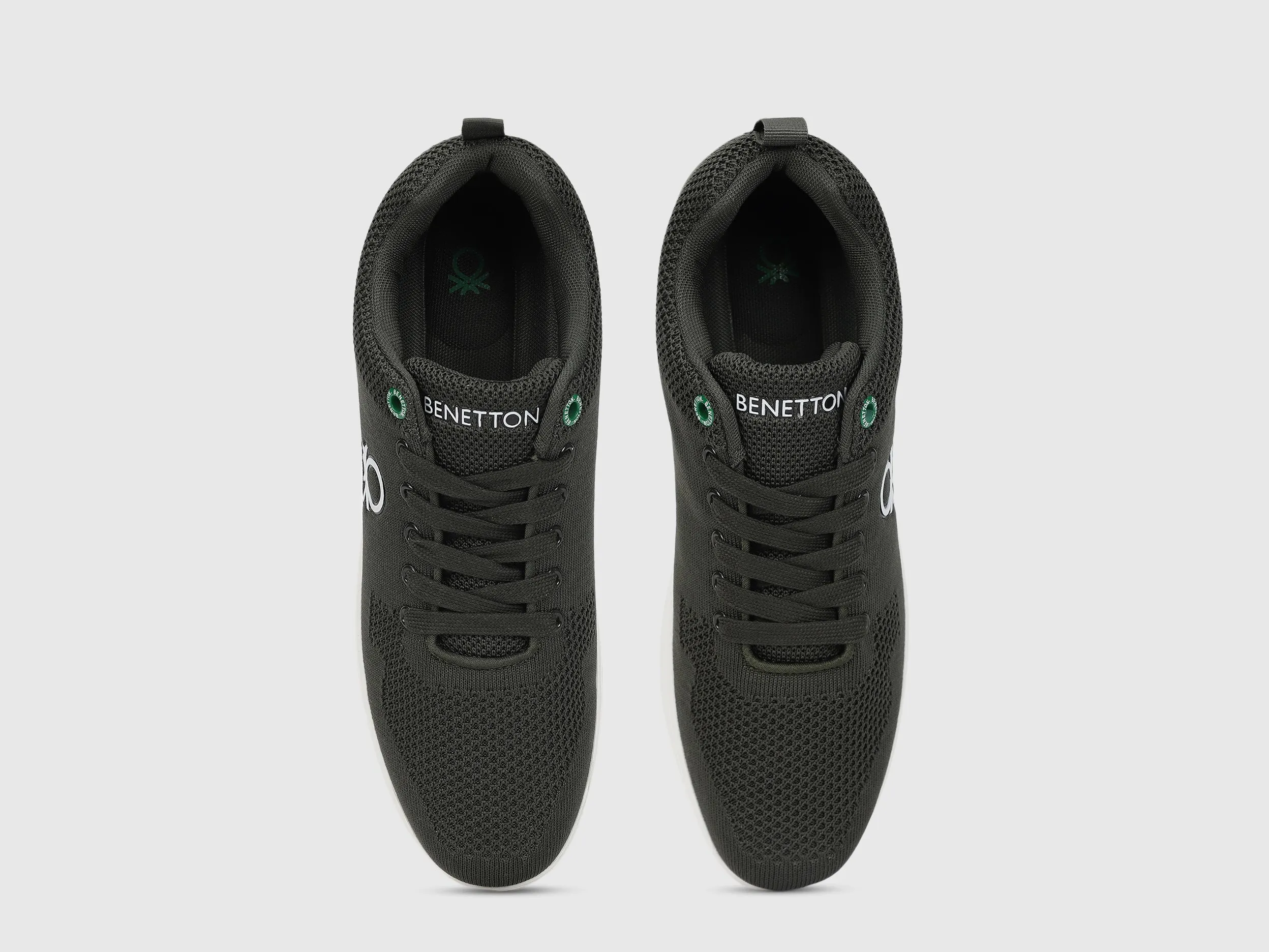 Knitted Solid Sneakers