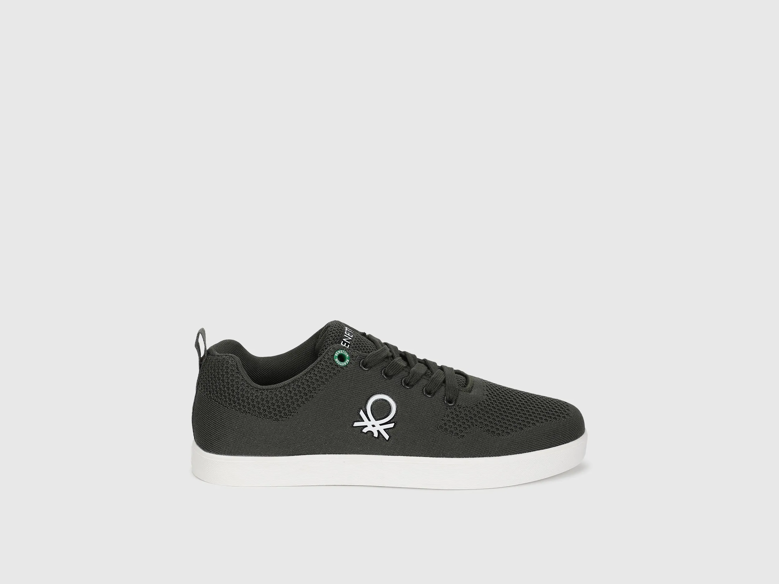 Knitted Solid Sneakers