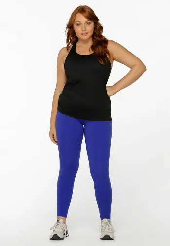 Lorna Jane Grab And Go Active Mesh Tank - Black