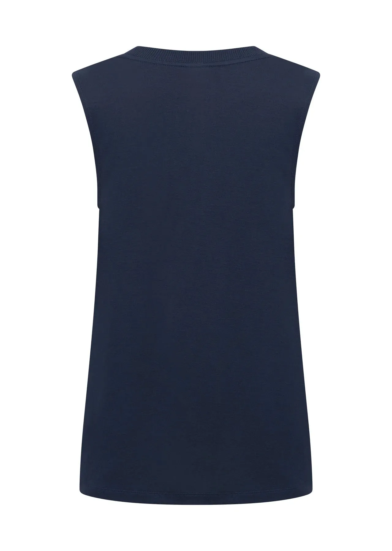 Lorna Jane Lotus Muscle Tank - Imperial Blue