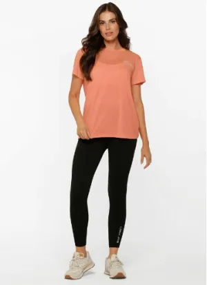 Lorna Jane Lotus T-Shirt - Sunset Orange
