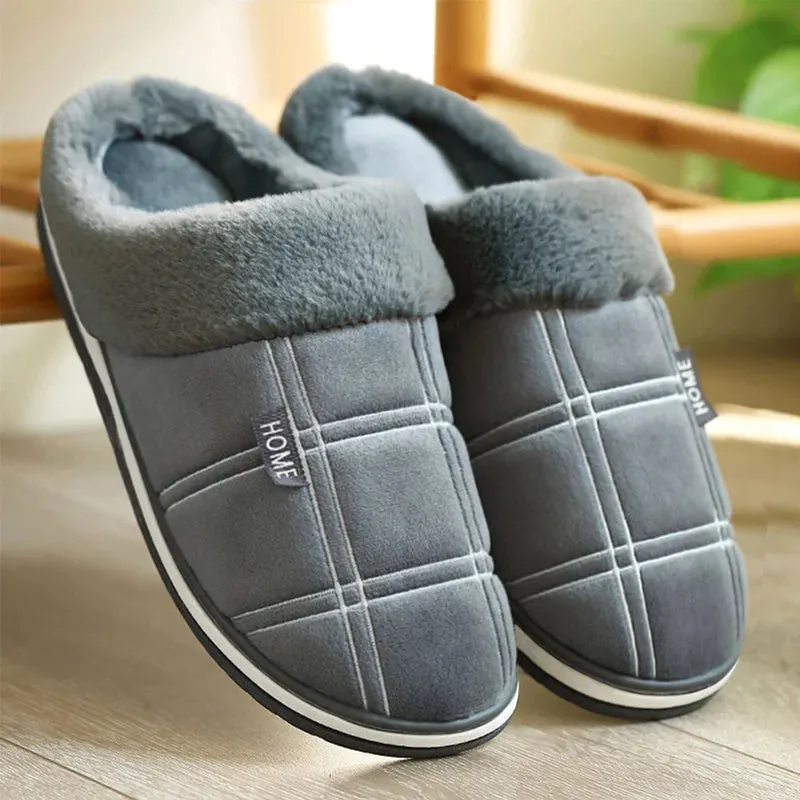 Luxezt Men's CozyStep Comfort Slippers