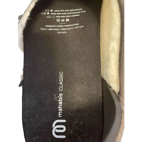 Mahabis Classic slippers grey EU 42
