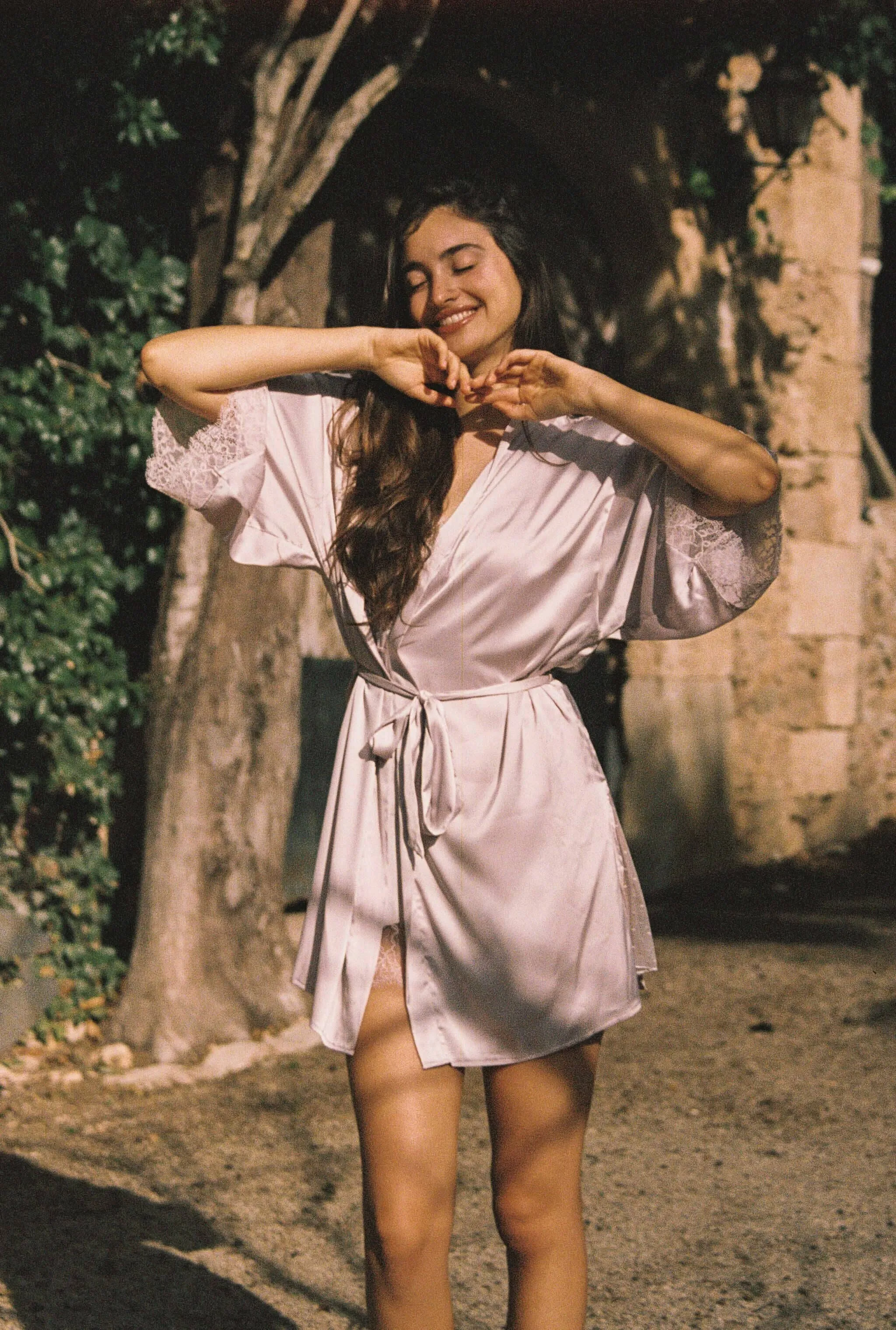 Martina Pink Robe