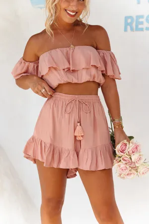Mary Bloom Shorts - Pink