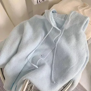 Mary Button Hoodie