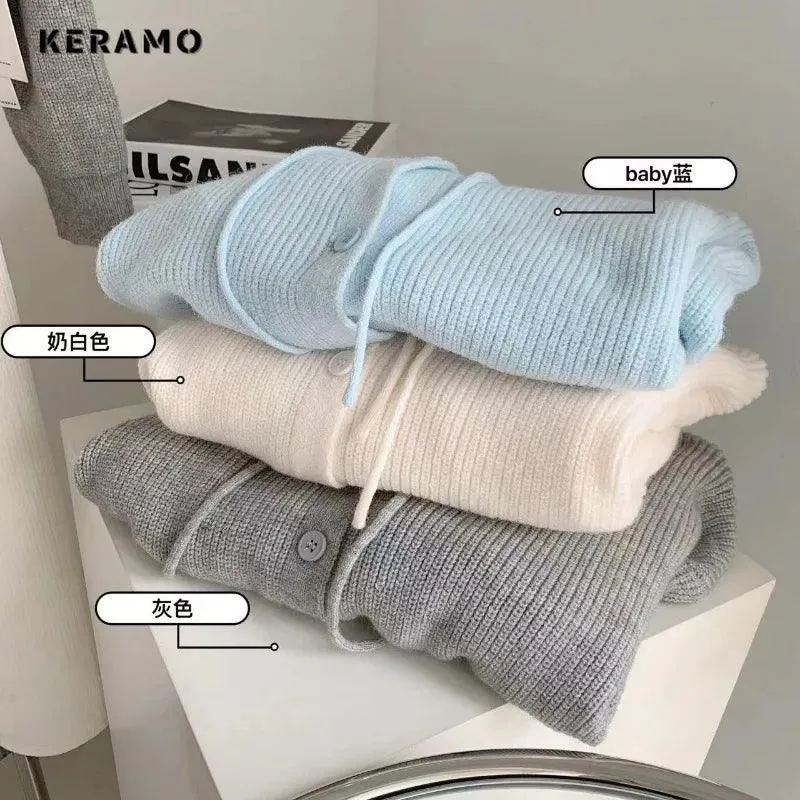 Mary Button Hoodie