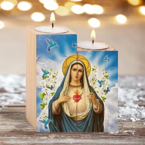 Mary Candle Holder - Fuly45