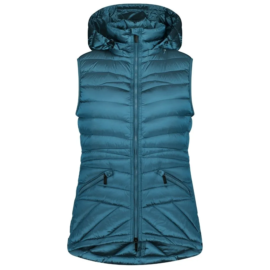 Mary Claire Empire Teal Puffer Vest