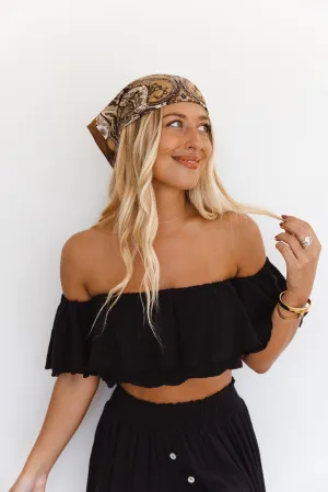 Mary Crop - Black (Pre-order)