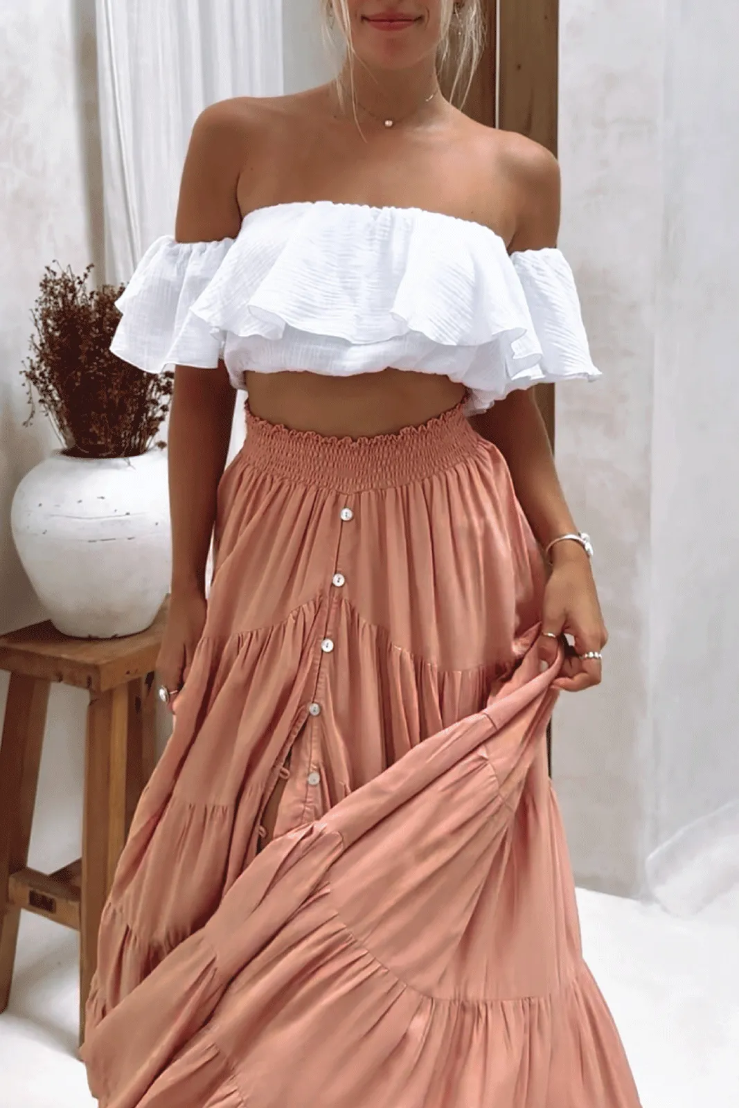 Mary Crop - Ultra White