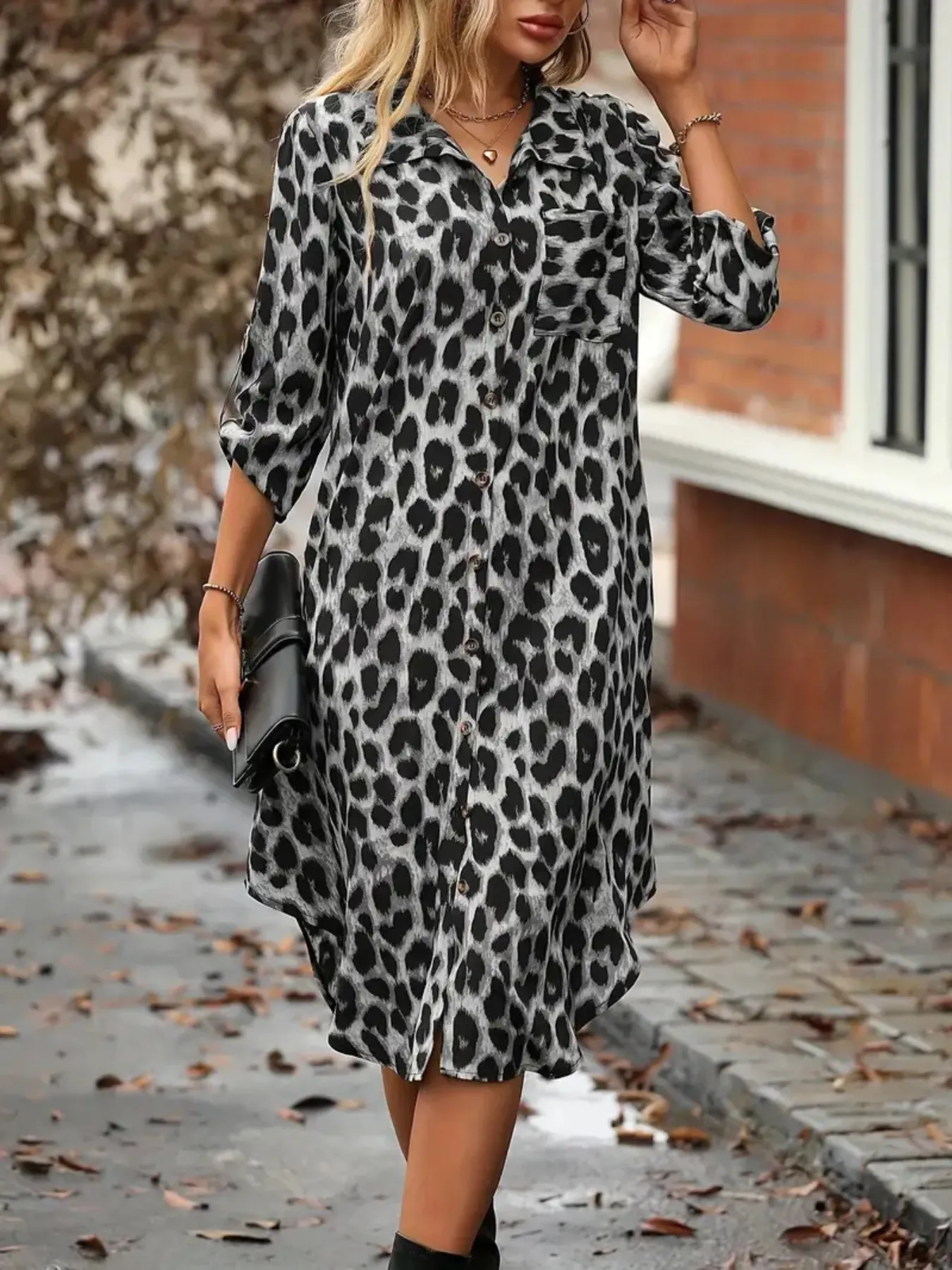 Mary | Elegant Shirt Dress for Women