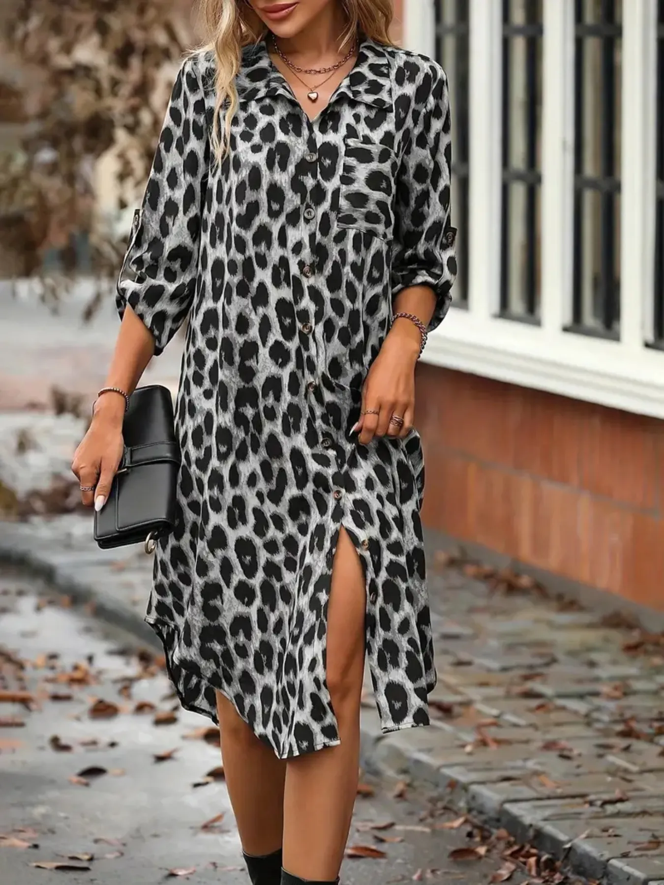 Mary | Elegant Shirt Dress for Women