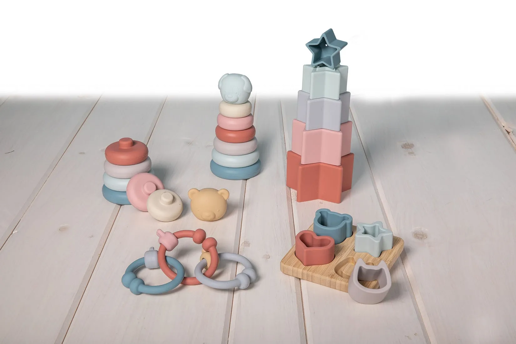 Mary Meyer - Simply Silicone - Stacking Stars - 9"