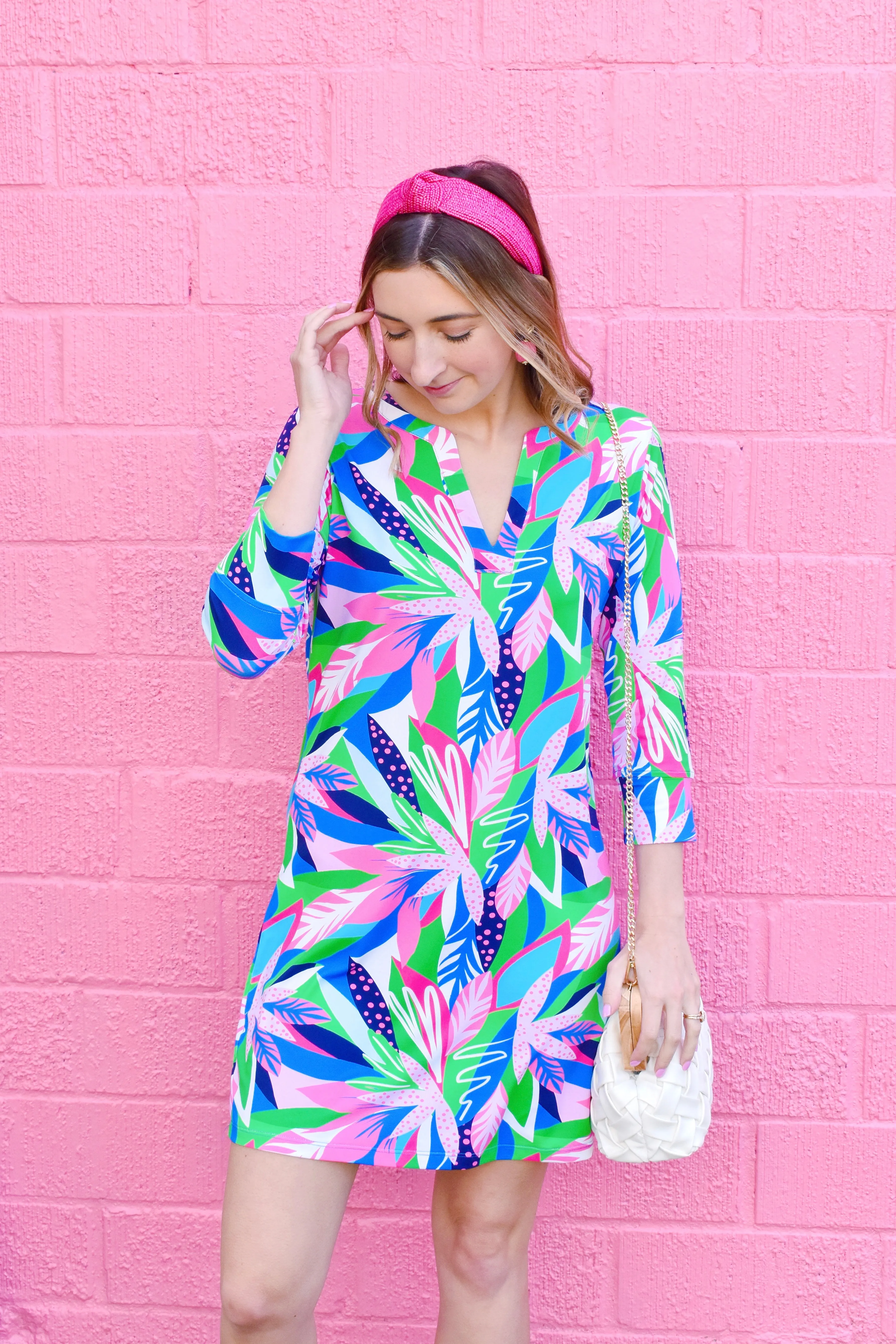 Mary Square Nantucket Get Tropical Dress