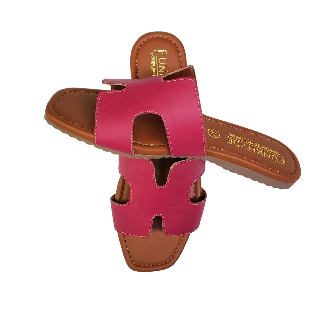 Mayna Pink Slipons