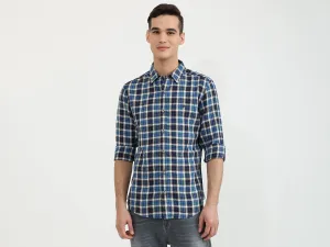 Mens Slim Fit Check Shirt