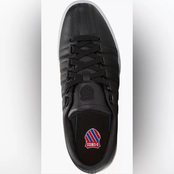 Men’s Sneaker K-Swiss Classic LX  - Black/ White - Size 10.5 M