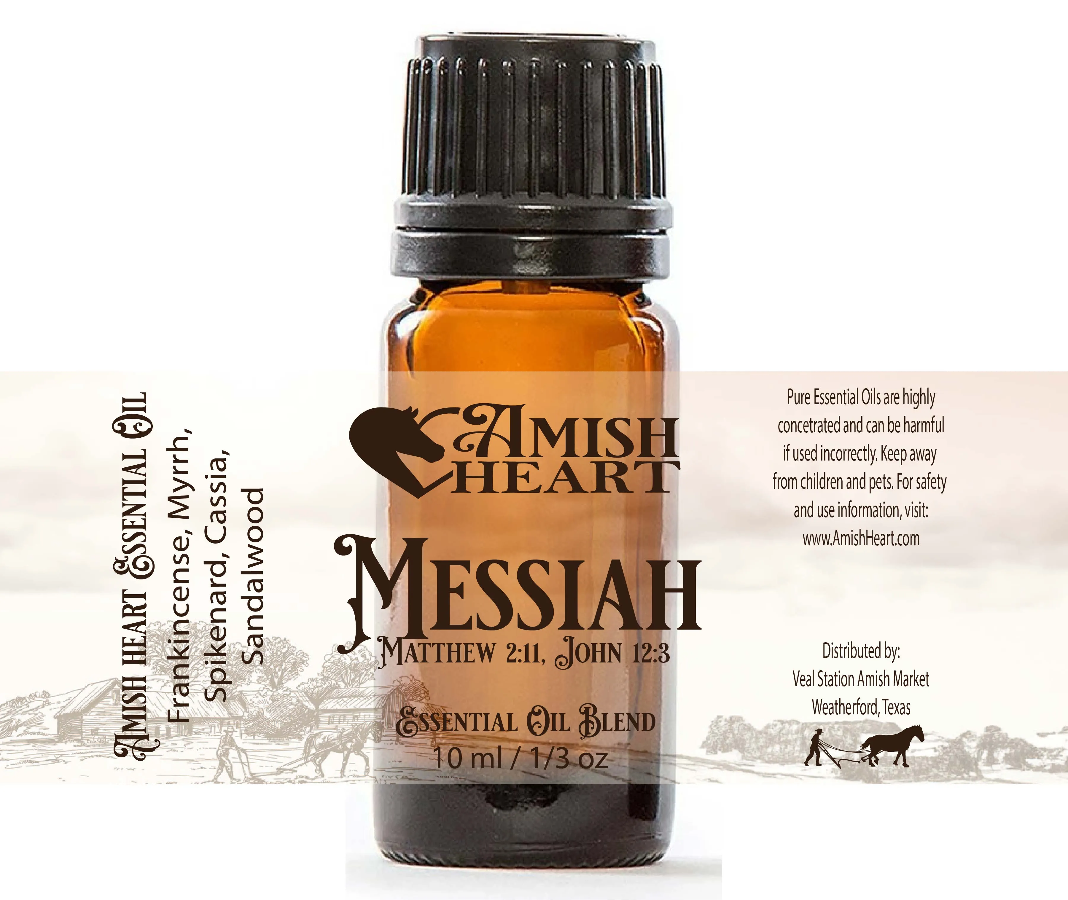 Messiah Synergy Blend | Oils of the Bible | Amish Heart