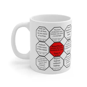 MugWisdom Team 9 of 24- Antique Wisdoms GuideALife.com - Drink Wisely in MugWisdom - Ceramic  11oz cup