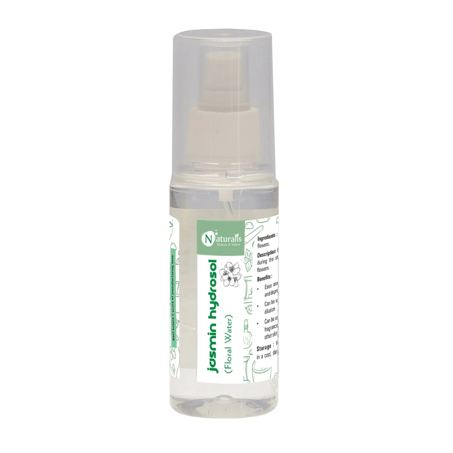 Naturalis Hydrosol- Rose, Geranium, Jasmin, Lavender, Tea Tree, Citronella, Eucalyptus, Basil, Orange,  Lemon, Peppermint and Sandal