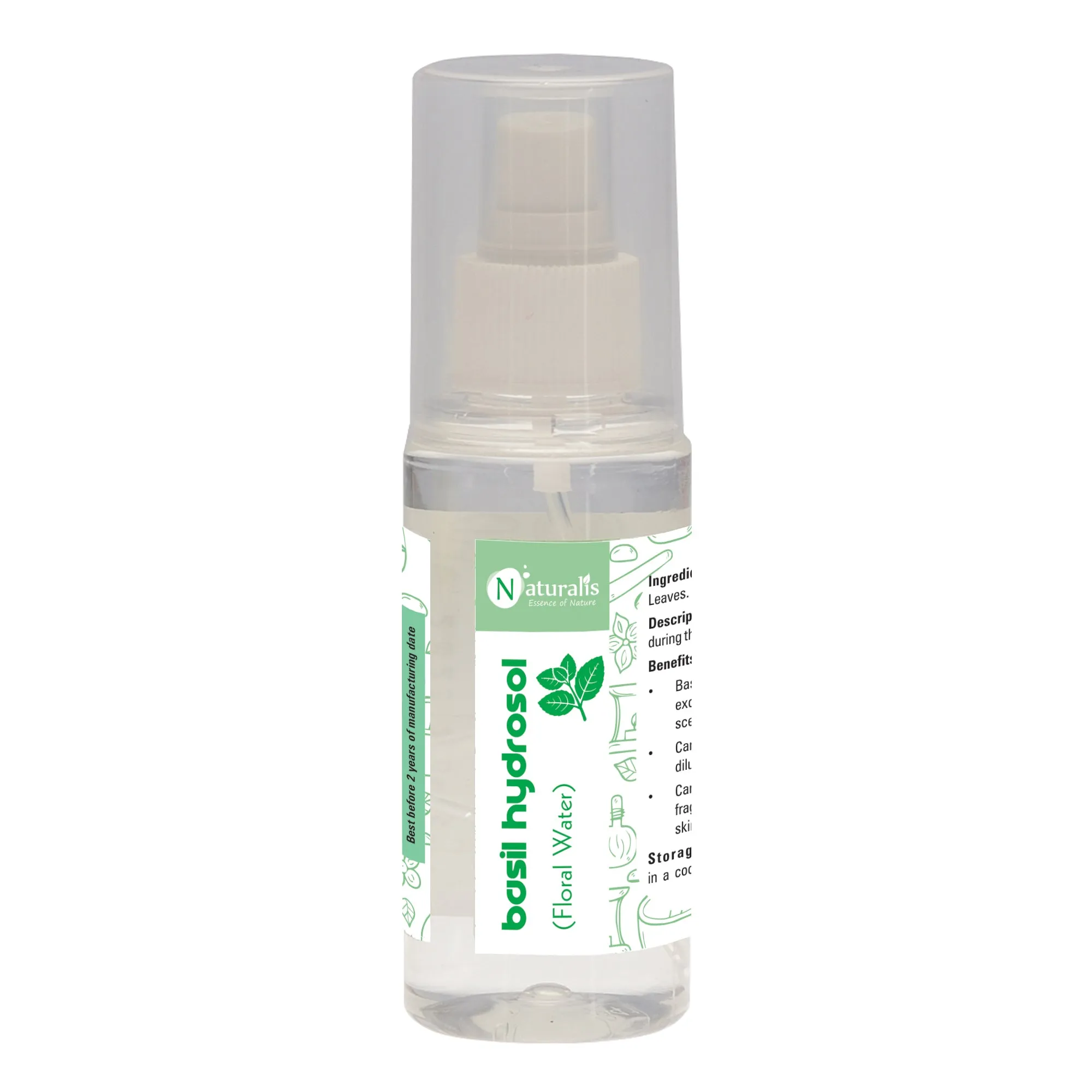 Naturalis Hydrosol- Rose, Geranium, Jasmin, Lavender, Tea Tree, Citronella, Eucalyptus, Basil, Orange,  Lemon, Peppermint and Sandal