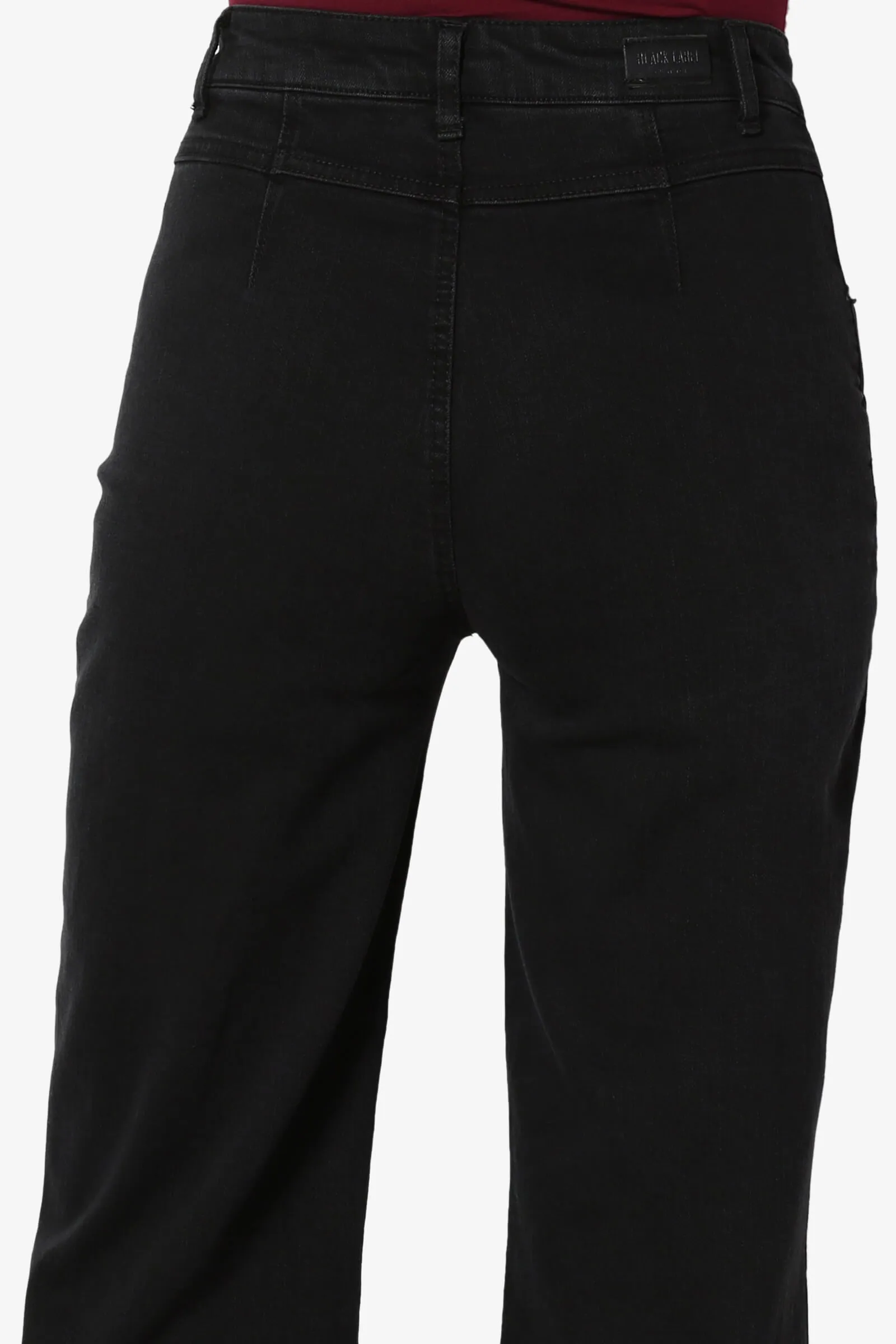 Nellie High Waist Crop Culotte Jeans