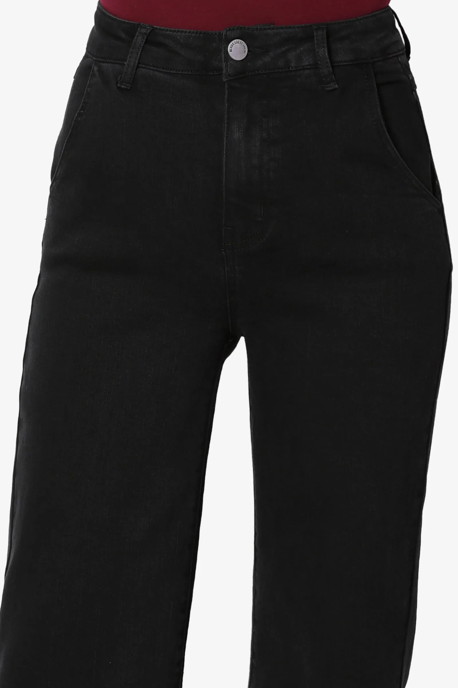 Nellie High Waist Crop Culotte Jeans