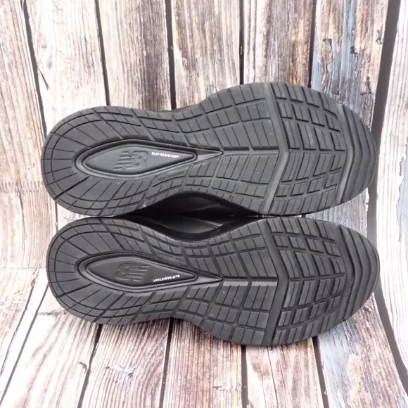 New Balance 608 Low Top Sneakers Black Mens Size 11.5 4E Slip Resistant Comfort