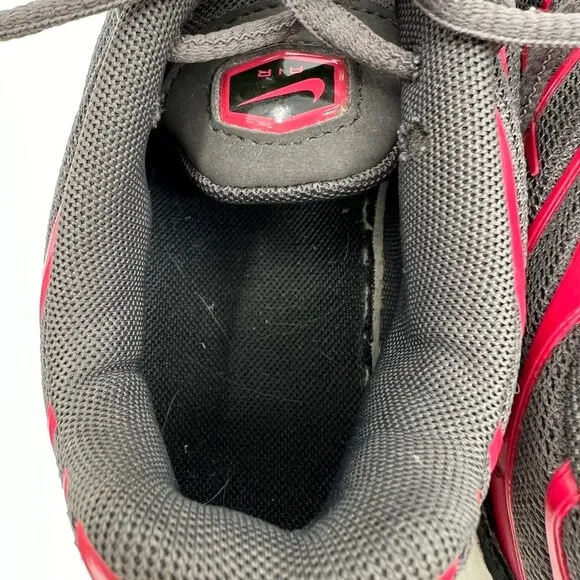 Nike Black and Red Air Max Plus GS Sneakers | Perfect for Any Season