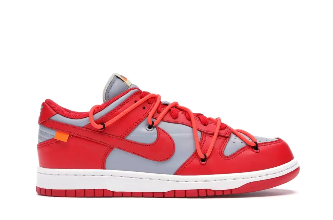 Nike Dunk Low Off-White University Red