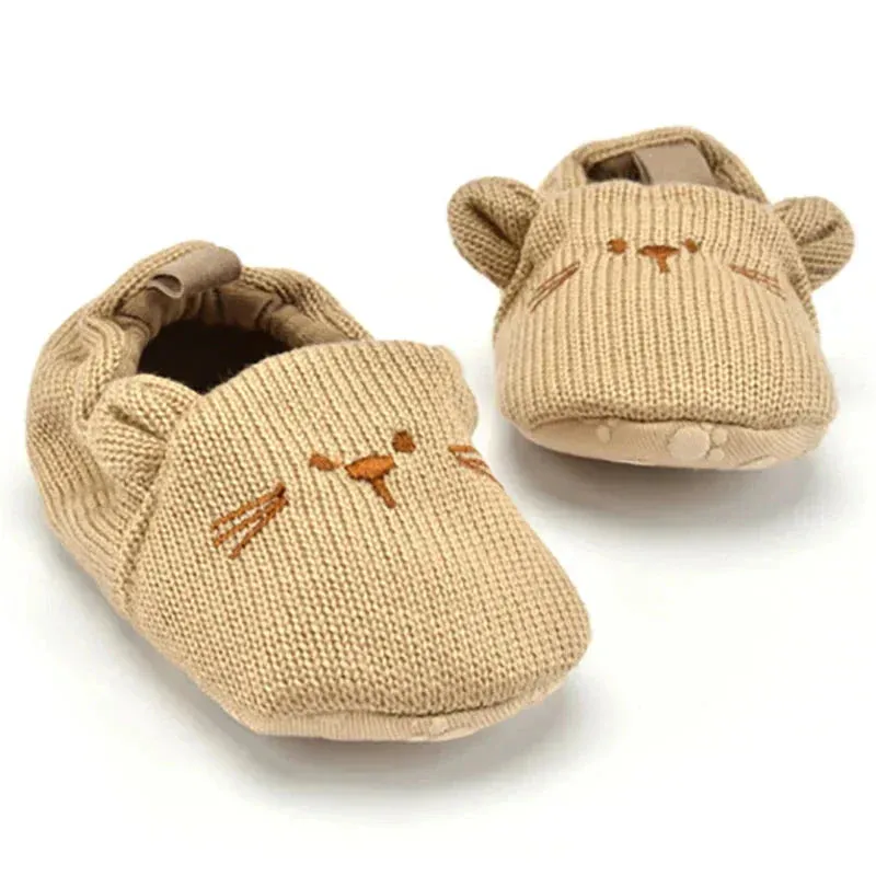 Non - Slip Soles - Children's Slippers With Animal Motif