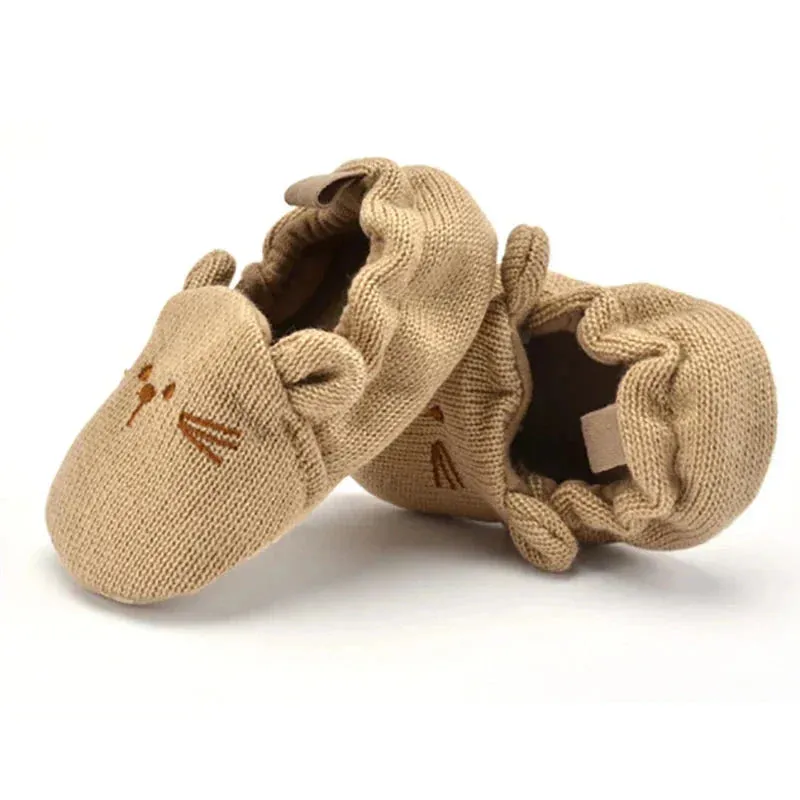 Non - Slip Soles - Children's Slippers With Animal Motif