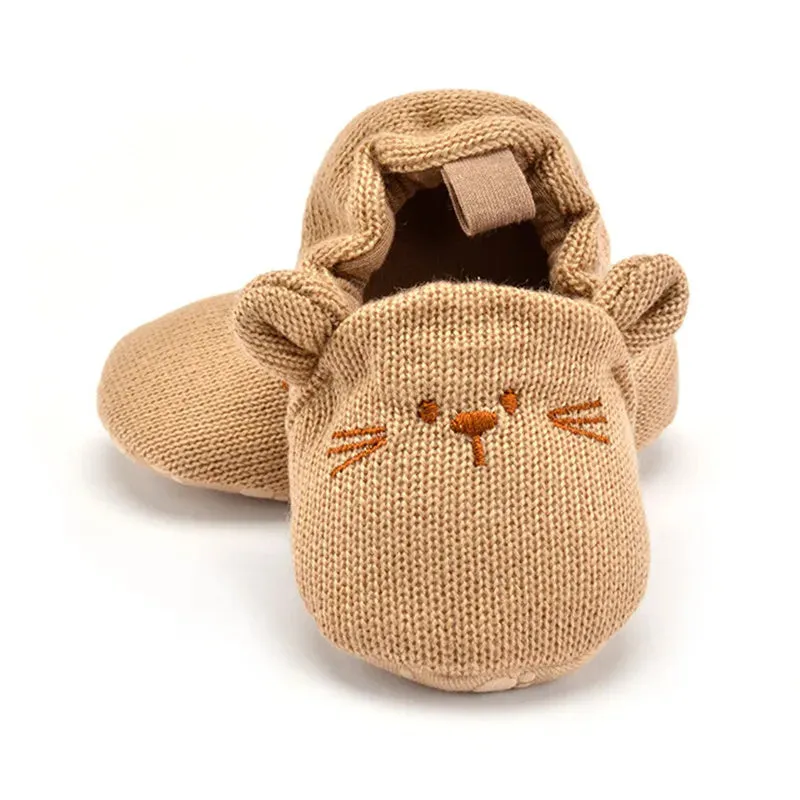 Non - Slip Soles - Children's Slippers With Animal Motif
