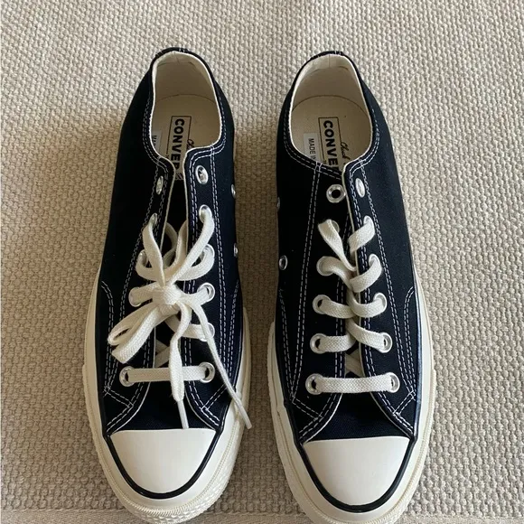 NWOT Men’s Chuck Taylor Converse All Star Lo Black Size 7.5M