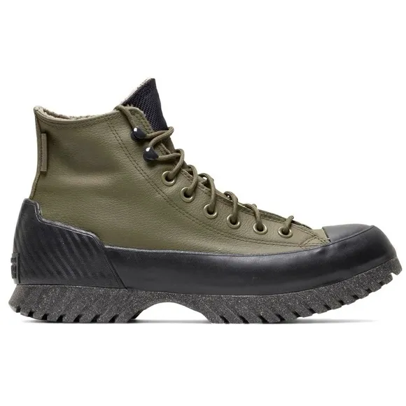 NWT Converse Counter Climate Lugged Waterproof Platform Sneakers Green / Black