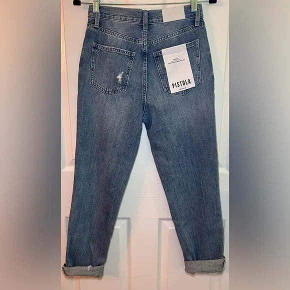 NWT PISTOLA Presley High- Rise Relaxed Roller in Los Feliz- Size 25