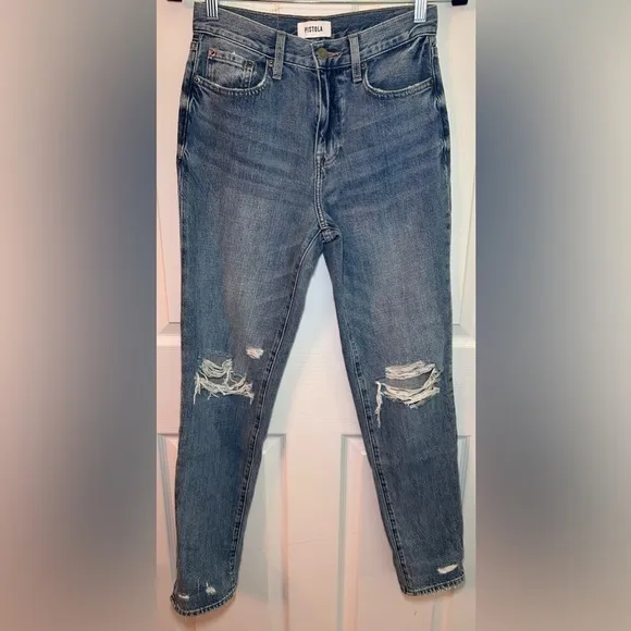 NWT PISTOLA Presley High- Rise Relaxed Roller in Los Feliz- Size 25