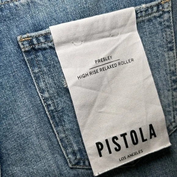 NWT PISTOLA Presley High- Rise Relaxed Roller in Los Feliz- Size 25
