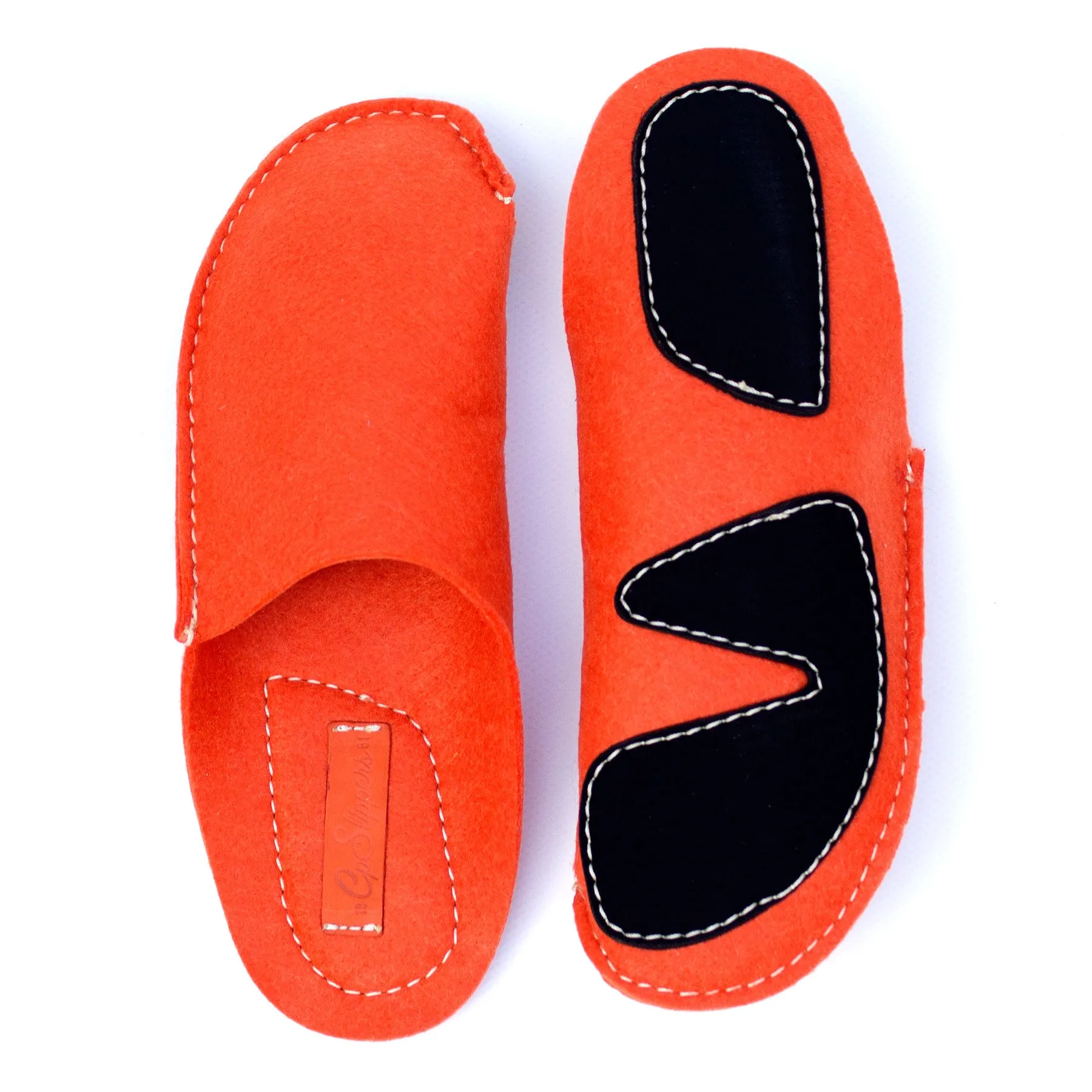 Orange CP Slippers Classic