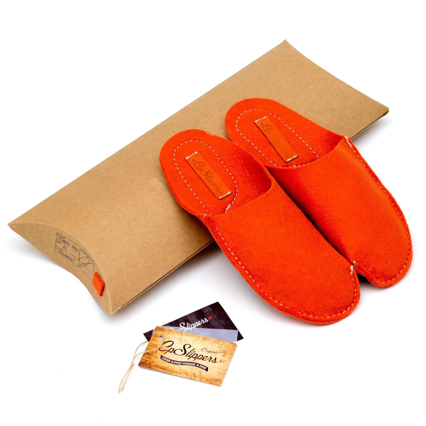 Orange CP Slippers Classic
