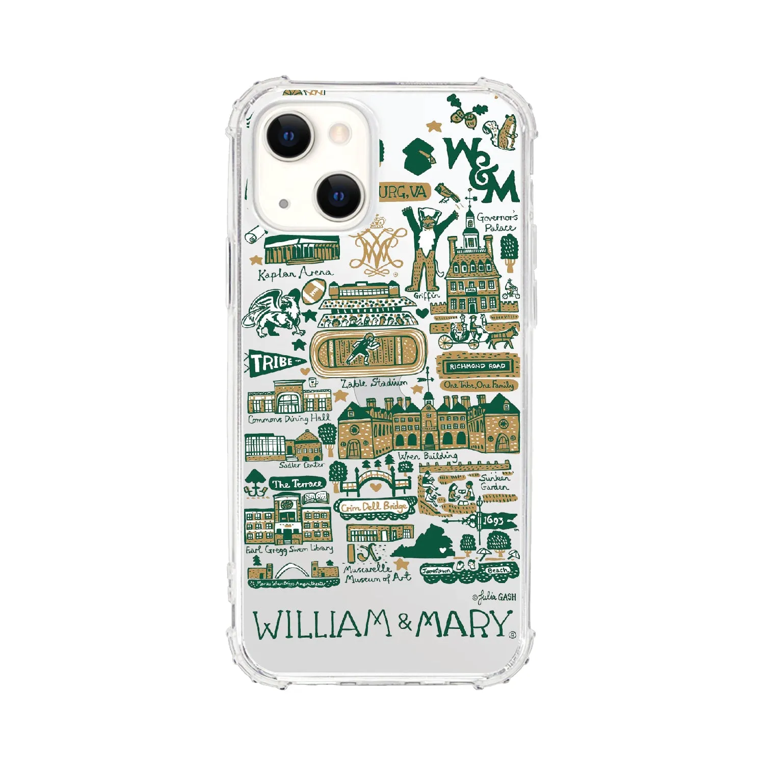 Phone Case, Tough Edge, College of William & Mary
