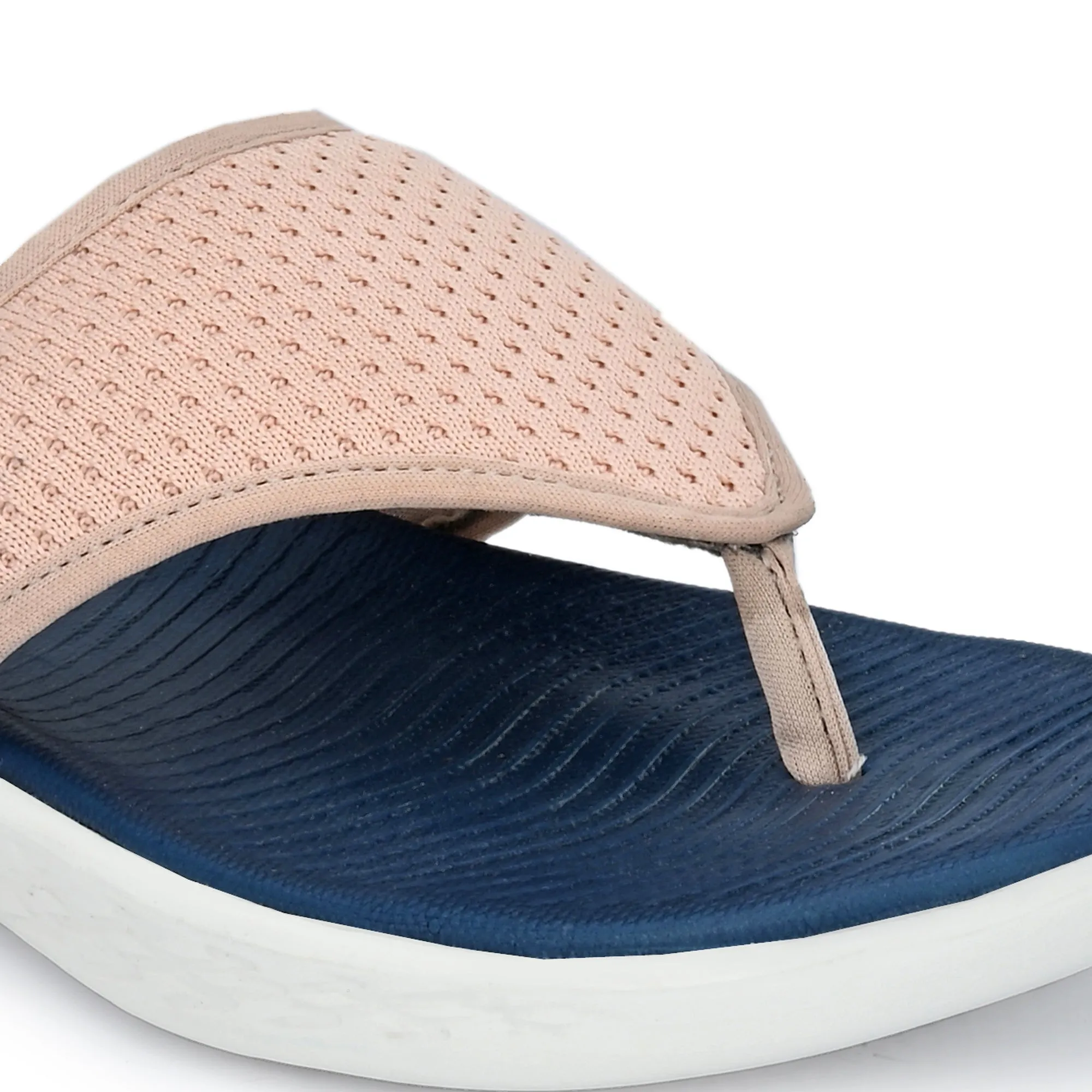 Pupil London Women's KENT-101, Flip-Flop, Nude Pink
