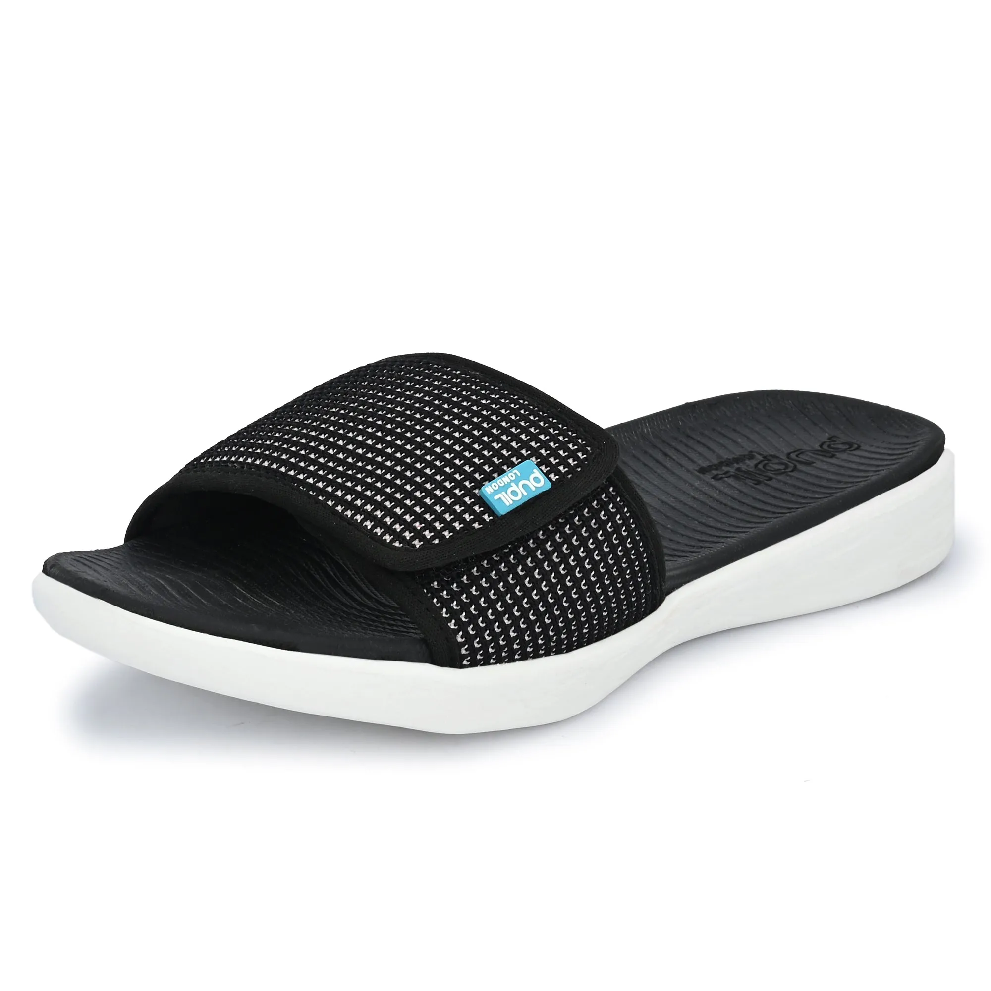 Pupil London Women's KENT-105, Flip-Flop, Golden & Black